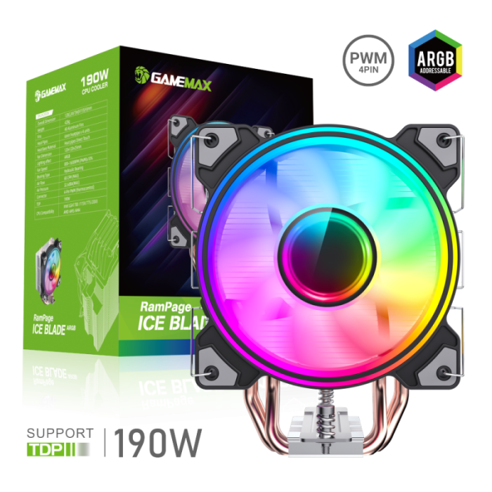 Ice Blade ARGB 190W TDP - Image 4